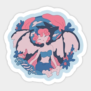 Neutralizing Angel and Demon Sticker